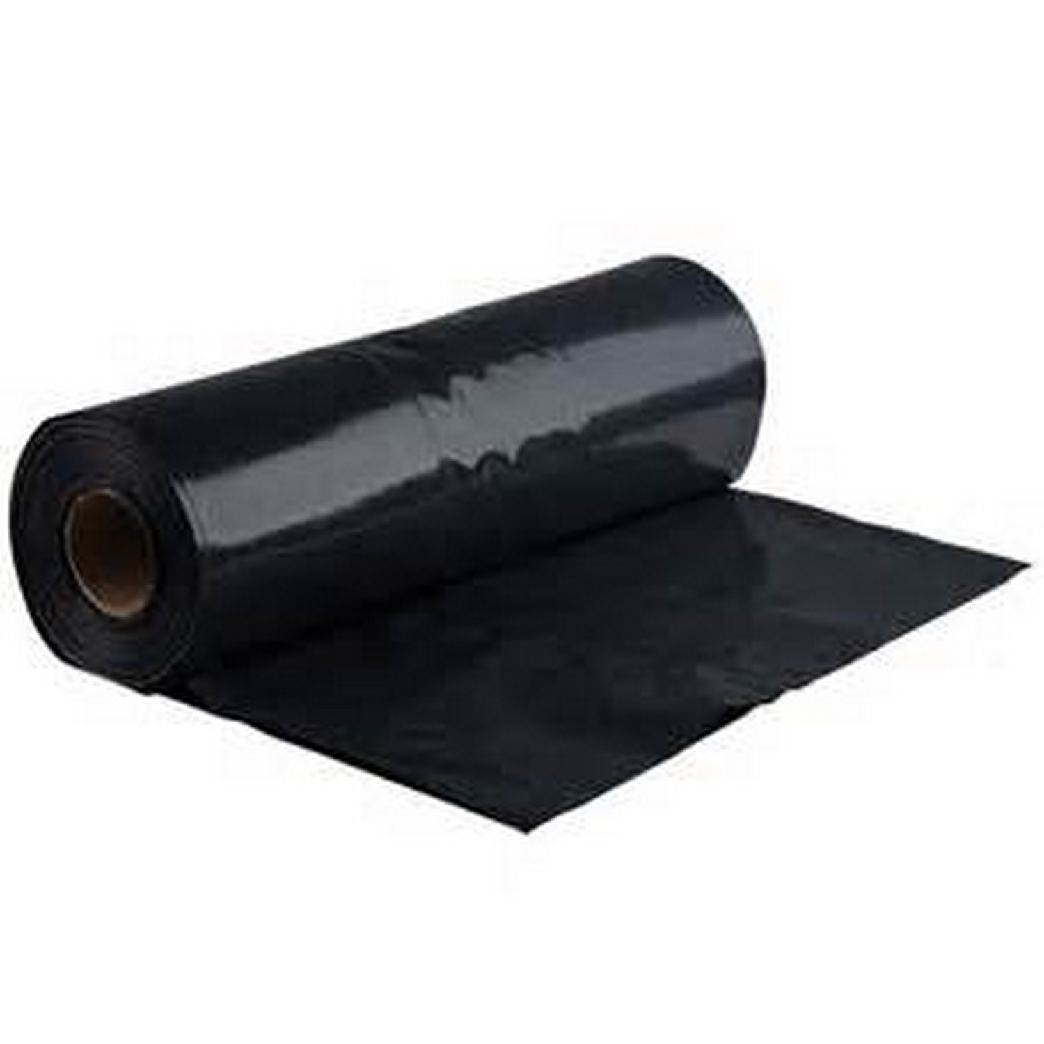 LIN-100 43X47 Black 1.35 Mil Can Liner Roll Pack 100/Case