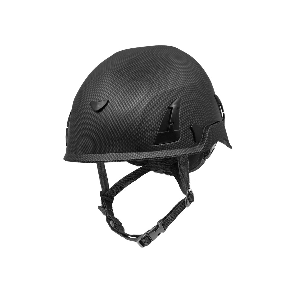 Global Glove HH-CH2-CB Bullhead Type II Safety Helmet, Black Graphite