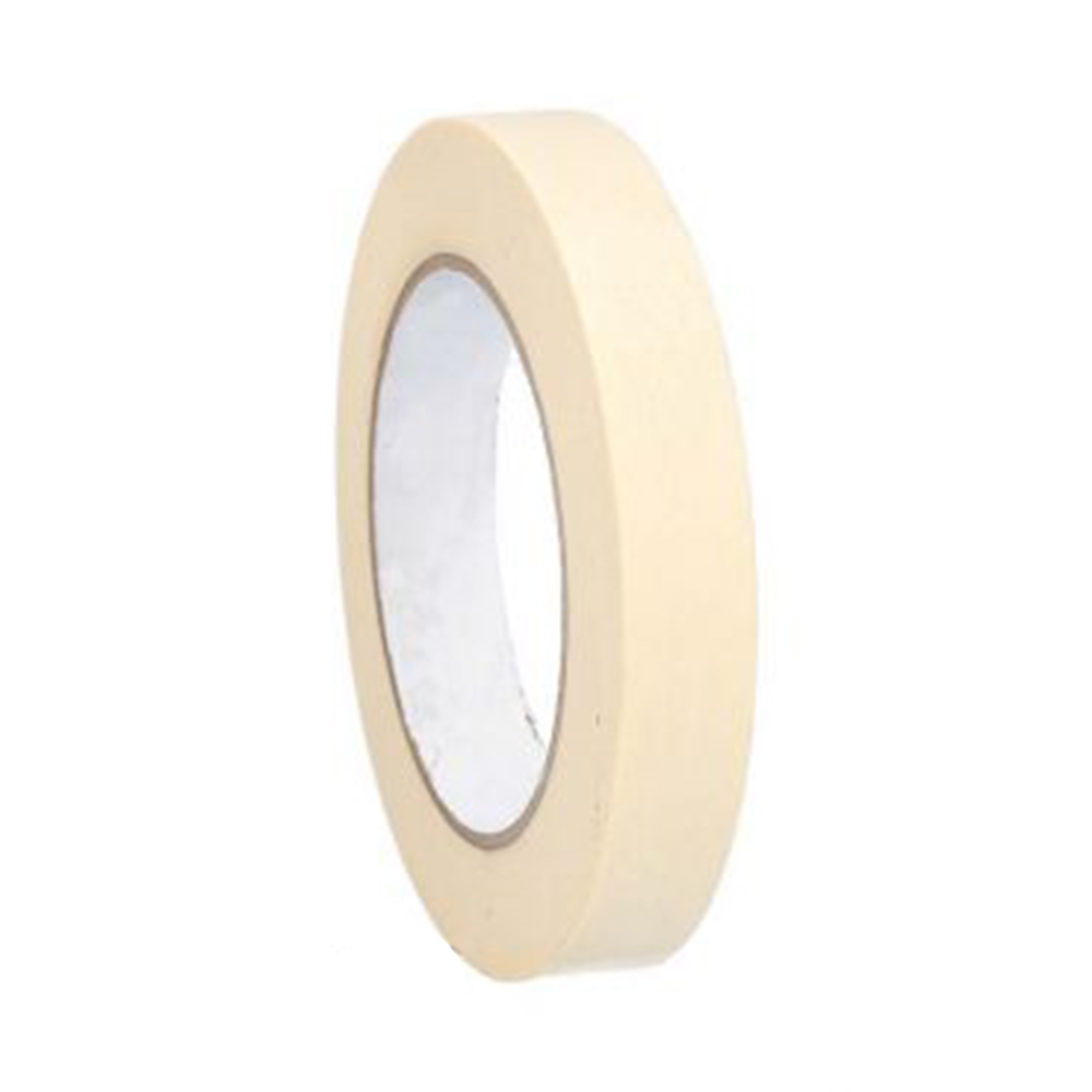 Wraptite MSTE4318W 3/4" x 60 yards, White, General Purpose Masking Tape, 48 Rolls/Case