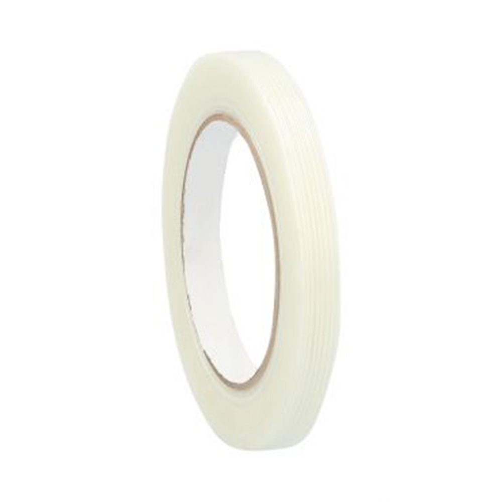 Wraptite FTE3912 1/2" x 60 yards, 4 mil Filament Tape, 72 Rolls/Case