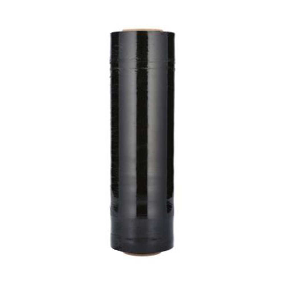 Wraptite ZHF1880ABCD 18 x 1500 x 80, 4 Rolls/Case Hand Wrap Cast Dark Black