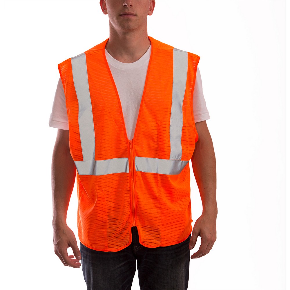 Tingley V70639.S-M Job Sight Class 2 Zip-Up Mesh Vest