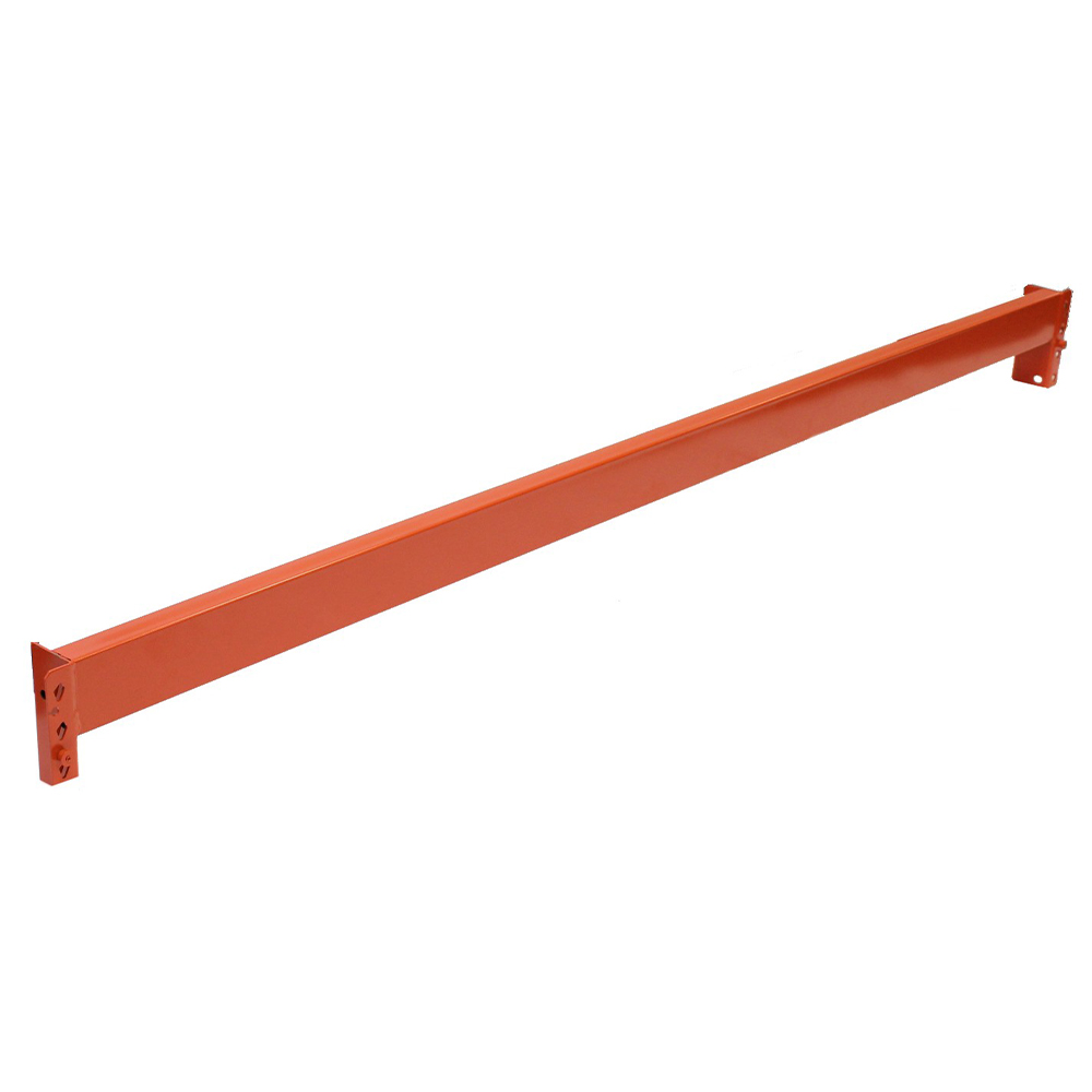 Interlake Mecalux IB40ET09600RRA2000 96" - Orange Pallet Rack Non-Slotted Beam