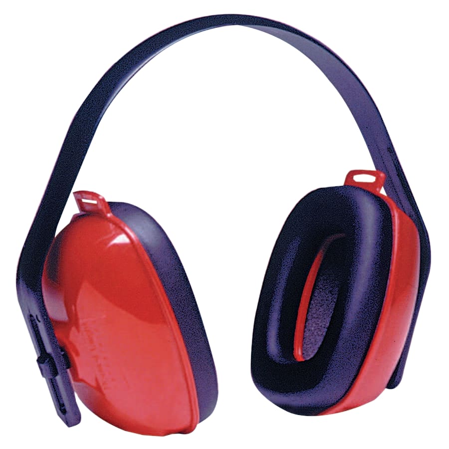 Howard Leight QM24PLUS Earmuff, 25 dB, Red