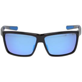 MCR Safety SR238BZDC Swagger SR2 Safety Glasses Blue Diamond Mirror Lenses