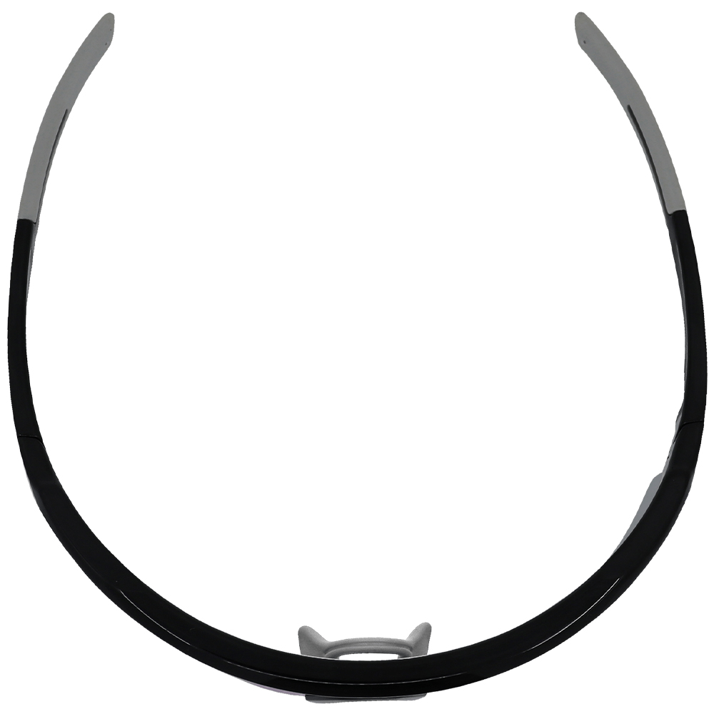 Bullhead Safety BH3259AF - Whipray Blue Mirror Anti-Fog Lens, Shiny Black Frame Safety Glasses