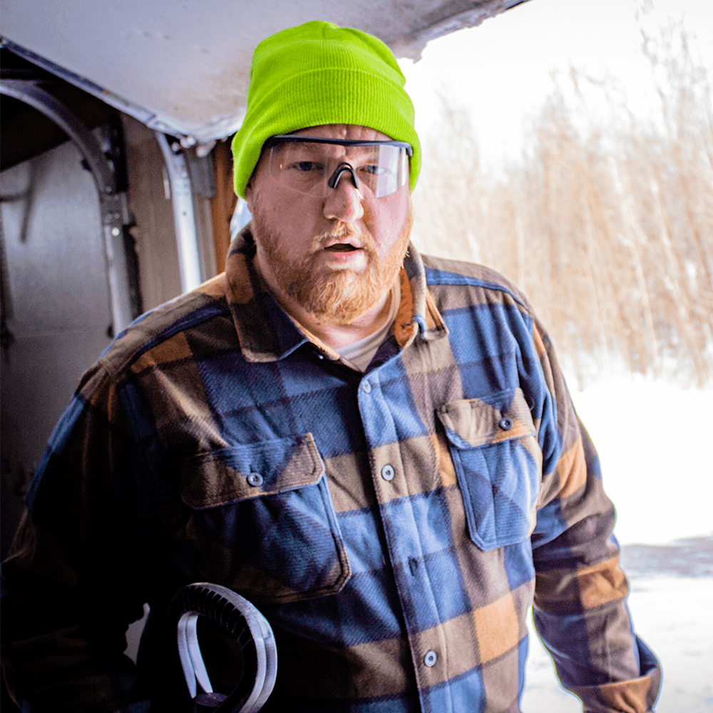 Bullhead Safety BH3261AF - Whipray Clear Anti-Fog Lens, Matte Black Frame Safety Glasses