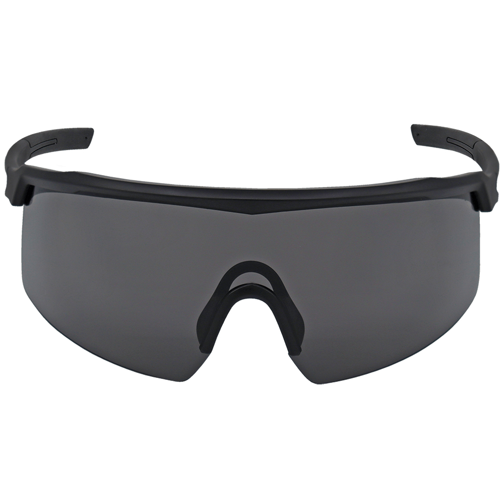 Bullhead Safety BH3263AF - Whipray Smoke Anti-Fog Lens, Matte Black Frame Safety Glasses