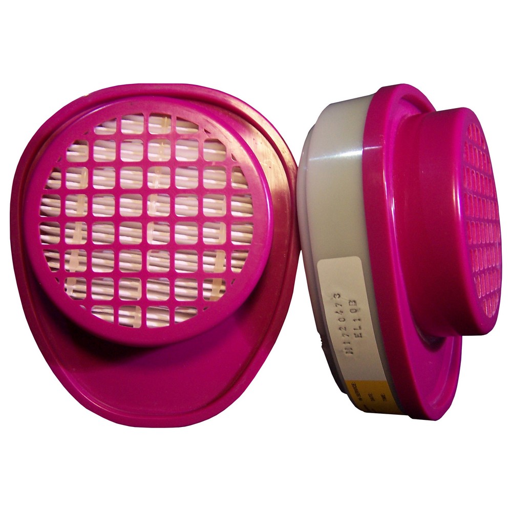 Gerson 0871573 Cartridge - P100/Organic Vapor/Acid Gas, 2-pack