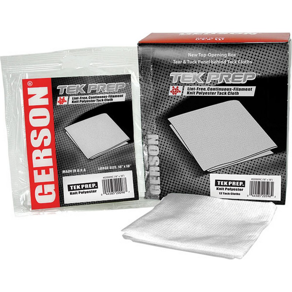 Gerson 020009C Tack Cloth - Tek Prep, 18x18, Low Tack