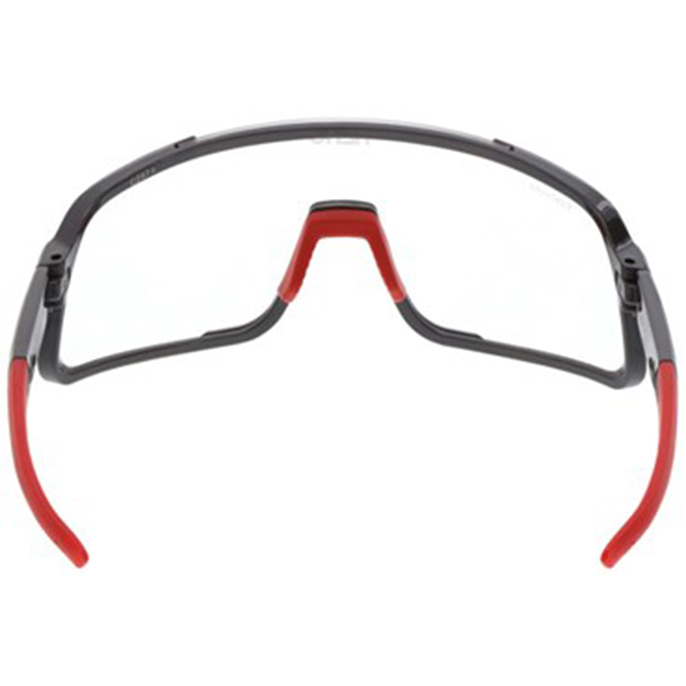 MCR Safety HK430PF Hulk HK4 St. Jude Gun Metal, Clear Lens Safety Glasses