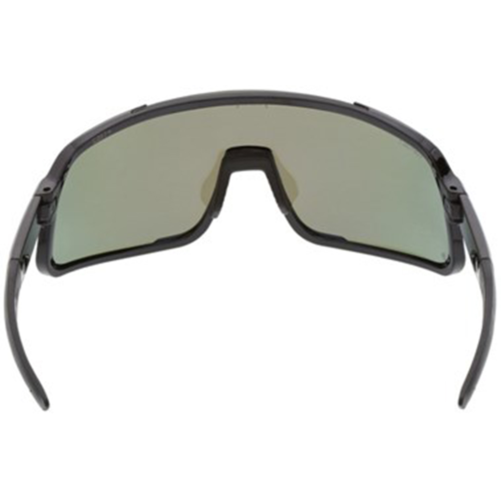 MCR Safety HK418BZP Hulk HK4 Black Frame, Blue Diamond Mirror Lens Safety Glasses