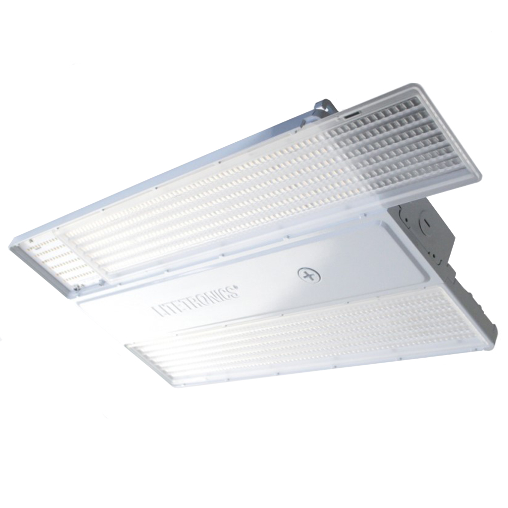 Litetronics LHBP195 195W Linear High Bay Pro 120-480V, Watt And CCT Selectable With Sensor Socket