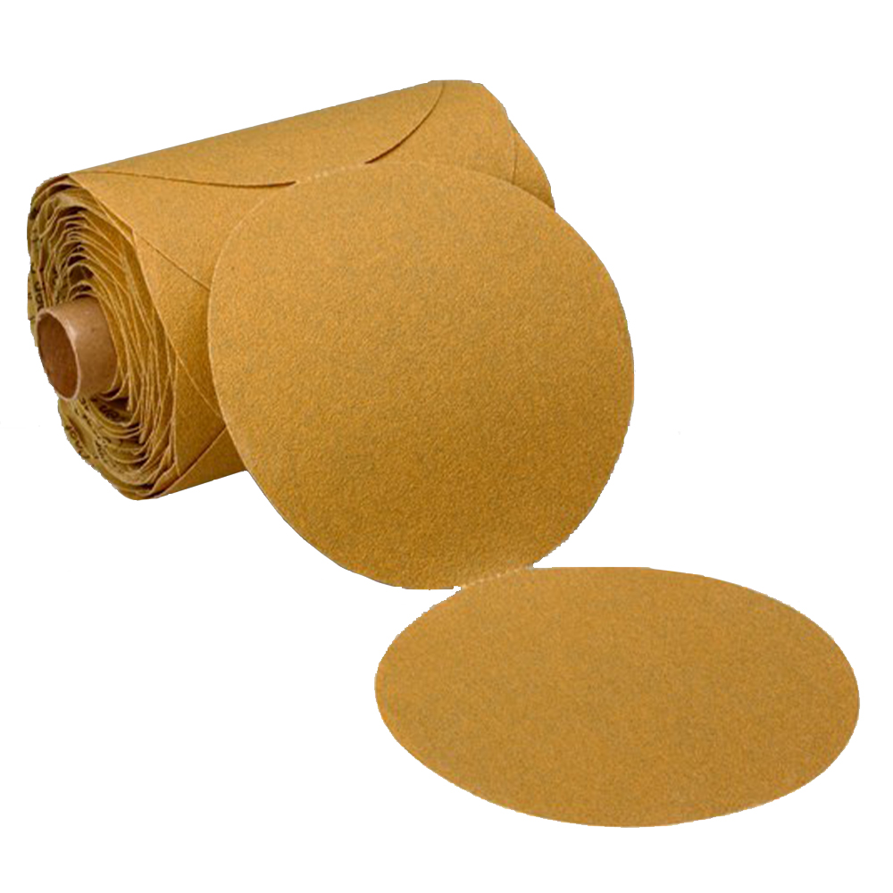 3M 405-051144-21799 Stikit 363I 21799 PSA Disc Roll - 5 in - 80 - Aluminum Oxide
