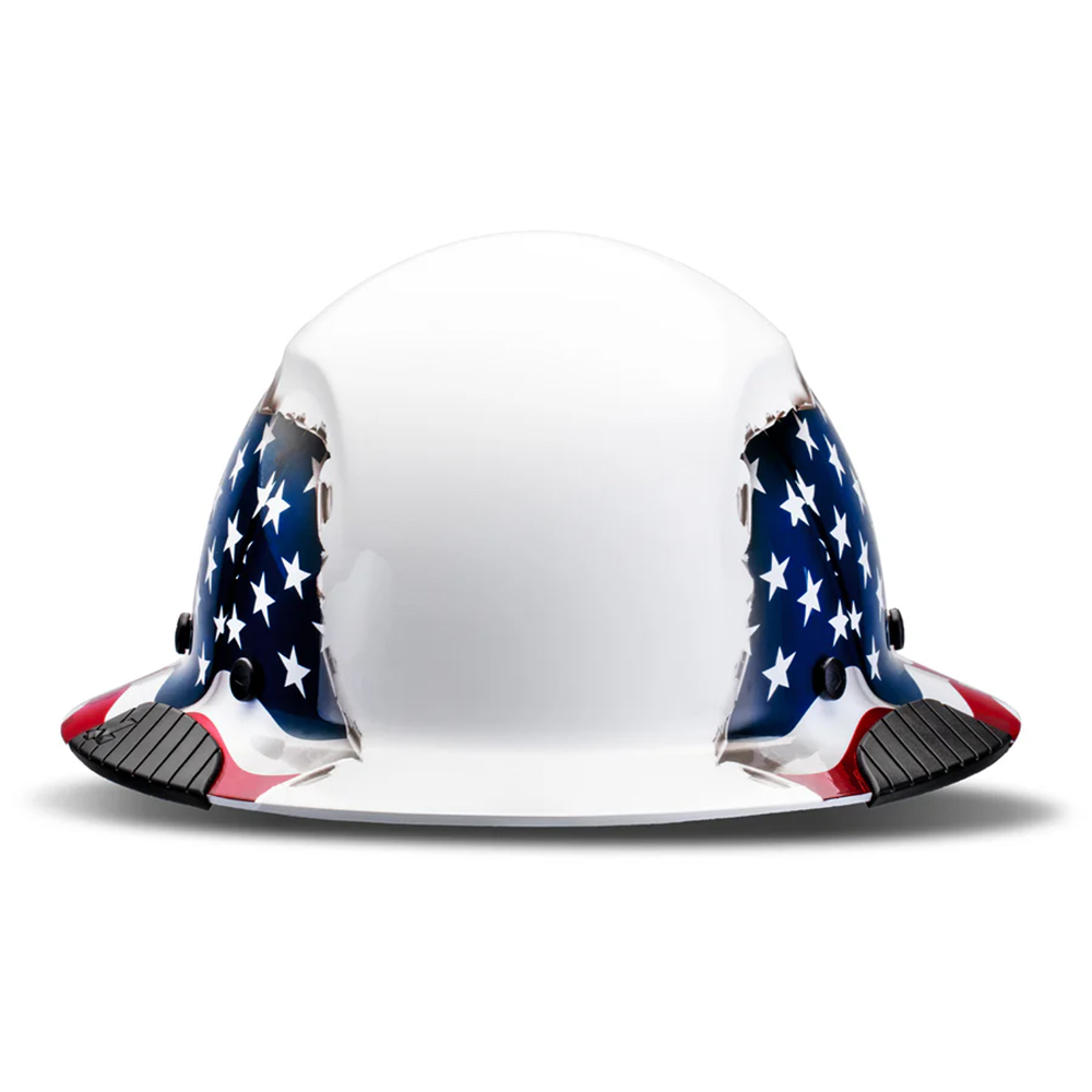 Lift Safety HDF-24AF DAX American Flag Full Brim Hard Hat