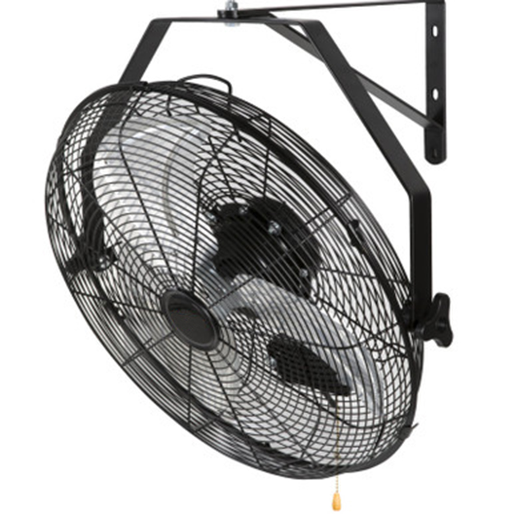 Wall Mount Fan, 18 Inch, 3-speed High Velocity Max. 4150 CFM, Waterproof Industrial Workstation Fan