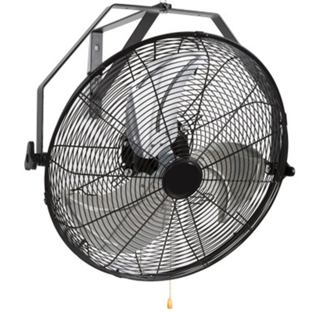 Wall Mount Fan, 18 Inch, 3-speed High Velocity Max. 4150 CFM, Waterproof Industrial Workstation Fan