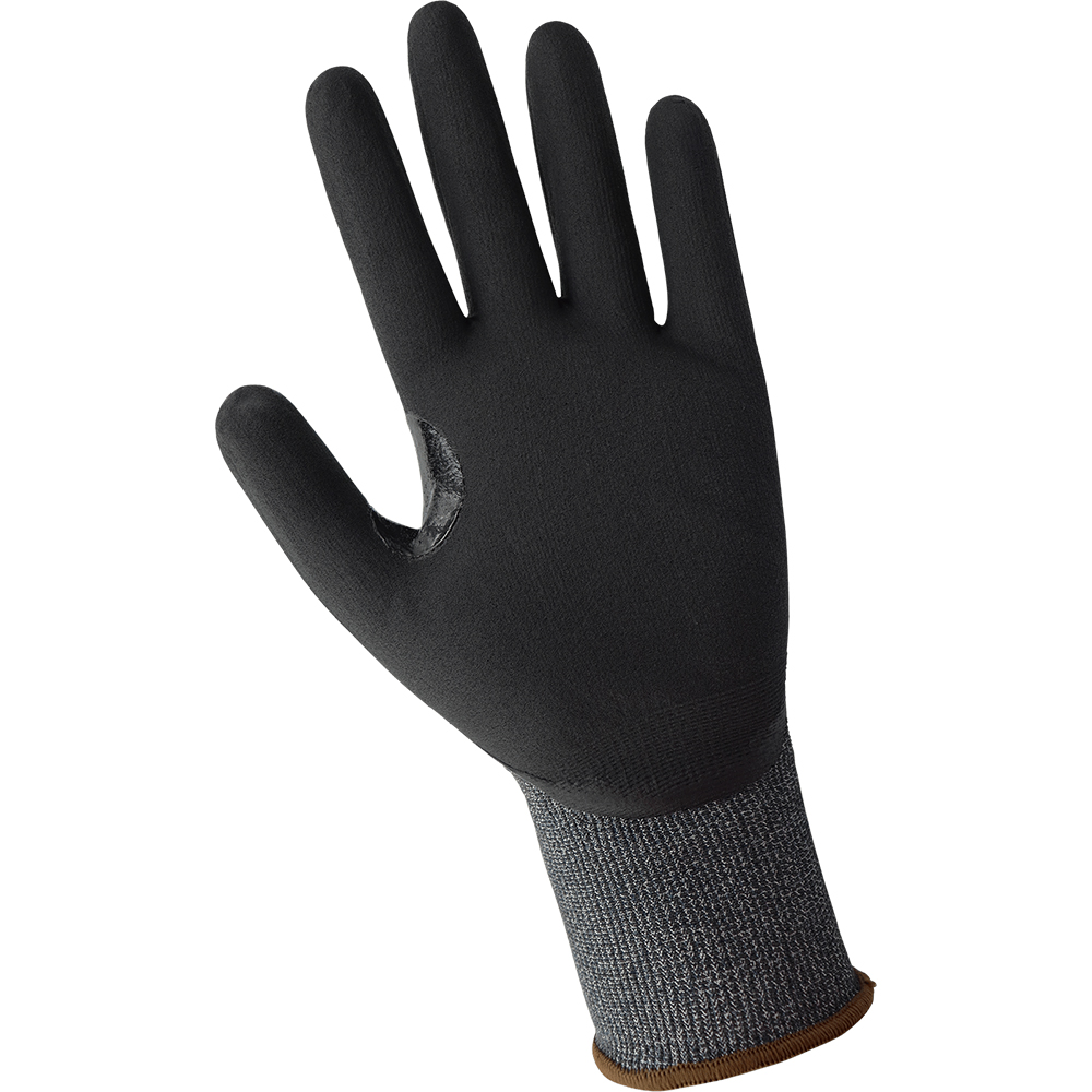 Global Glove CIA921NFT - Vise Gripster - C.I.A. Nitrile Coated 21-Gauge Touch Screen Gloves ANSI A4Cut Protection
