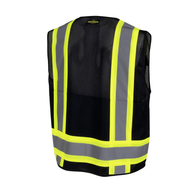 Radians SV6P-1 Type O Class 1 Mesh Surveyor Vest Black