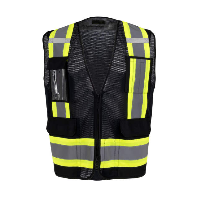 Radians SV6P-1 Type O Class 1 Mesh Surveyor Vest Black