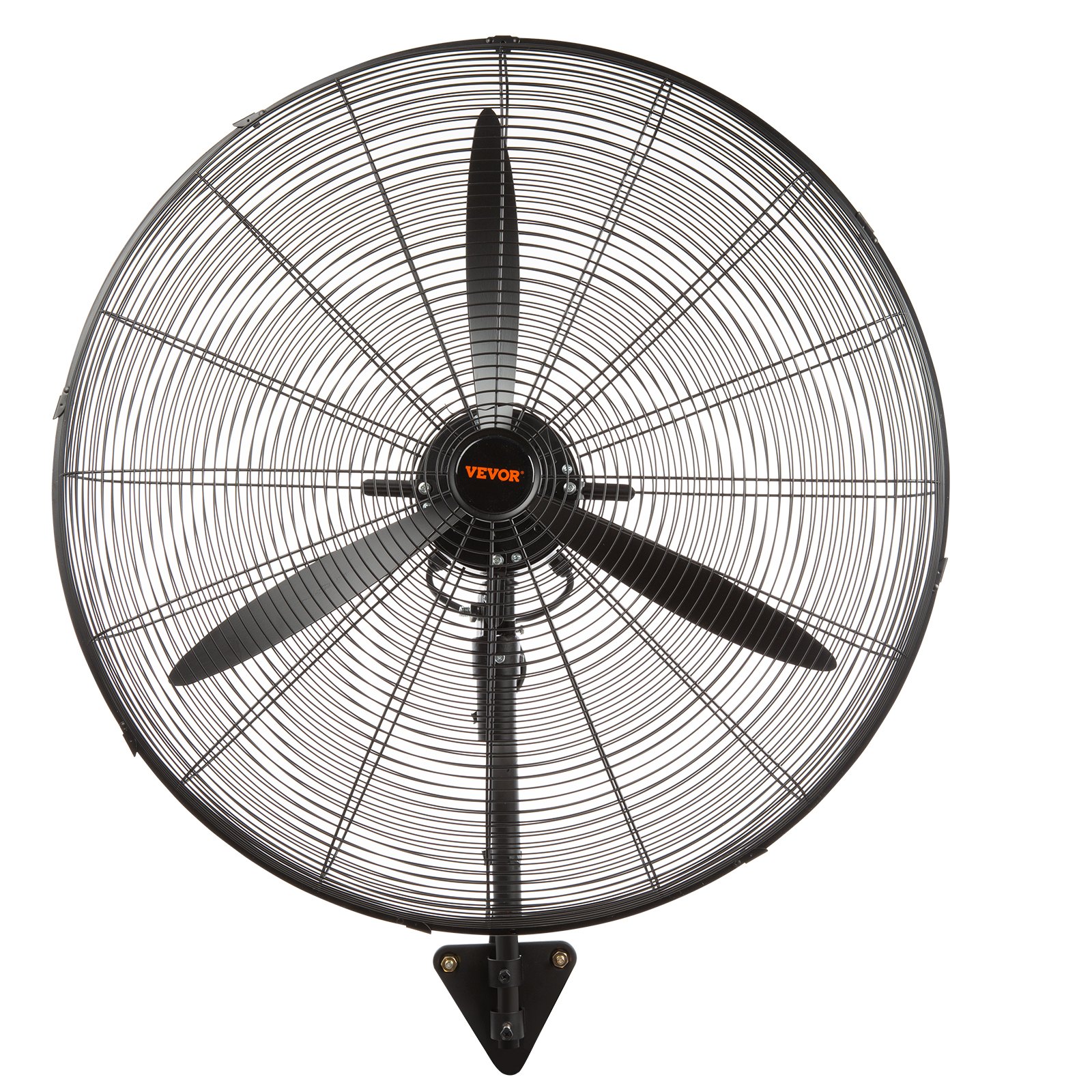 Vevor Wall Mount Misting Fan, 30 Inch, 3-speed High Velocity Max. 9500 CFM, Oscillating Industrial Wall Fan