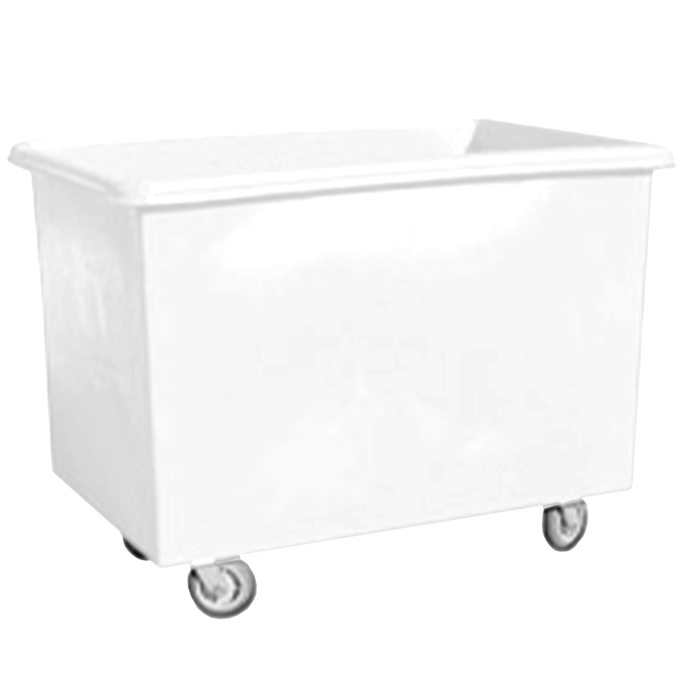 DPI 7004 Plastic Commercial Utility Cart, White