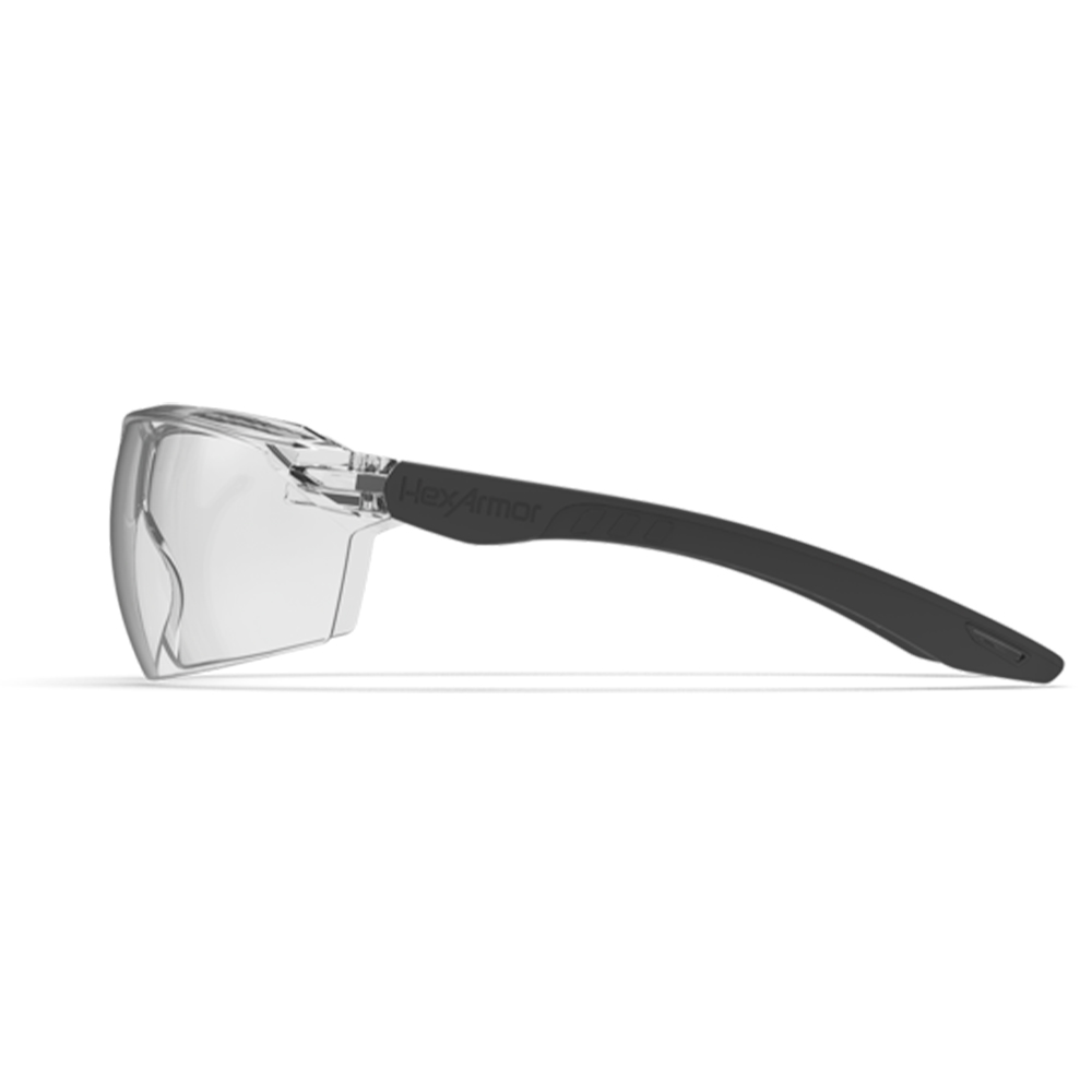 HexArmor 13-14001-16 VuFlex Clear Anti-Fog Safety Glasses