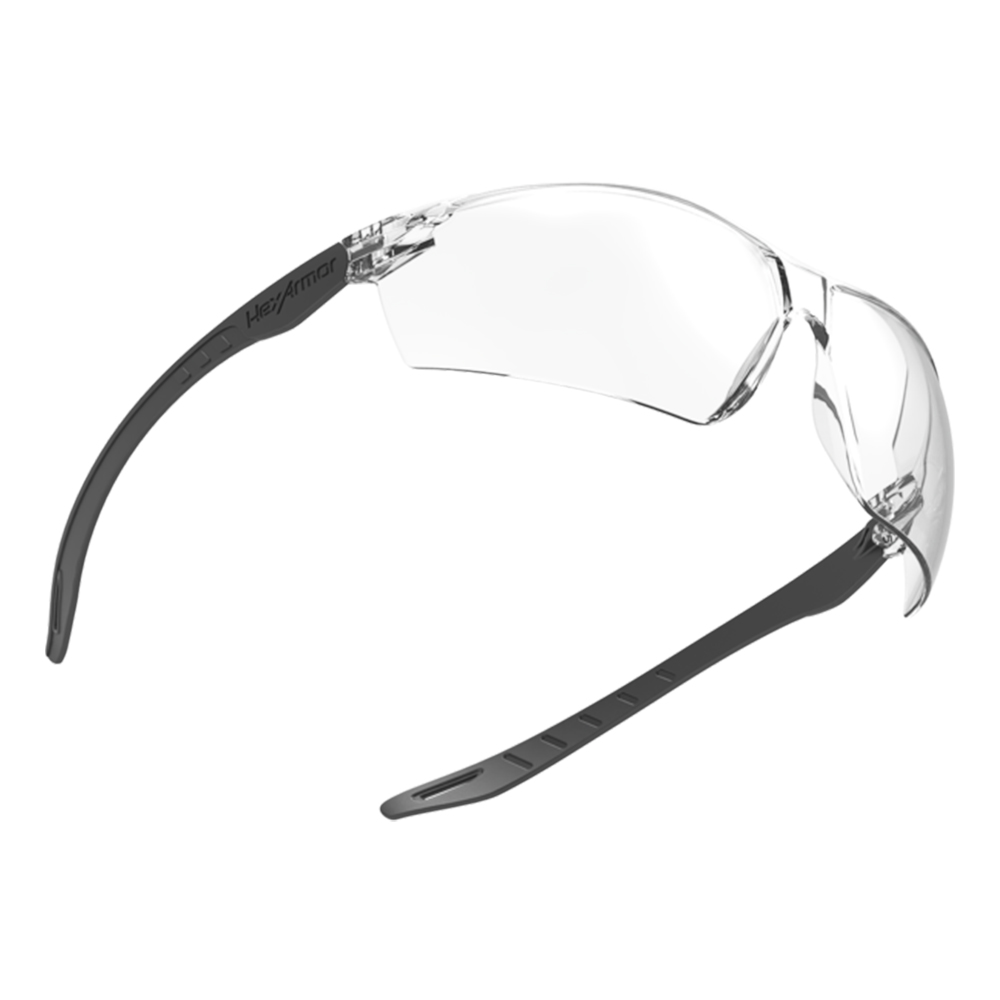 HexArmor 13-14001-15 VuFlex Clear Anti-Scratch Safety Glasses