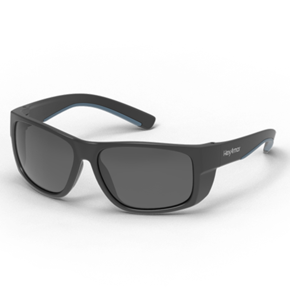 HexArmor 13-13002-15 VuForce Gray Anti-Scratch Safety Glasses