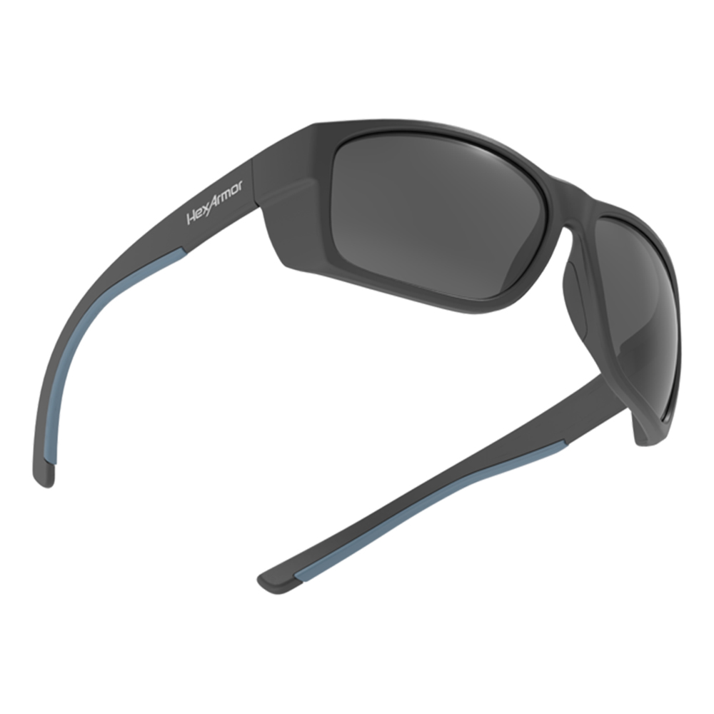 HexArmor 13-13002-15 VuForce Gray Anti-Scratch Safety Glasses