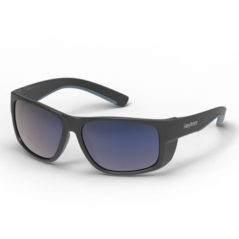 HexArmor 13-13004-15 VuForce Blue Mirror Anti-Scratch Safety Glasses