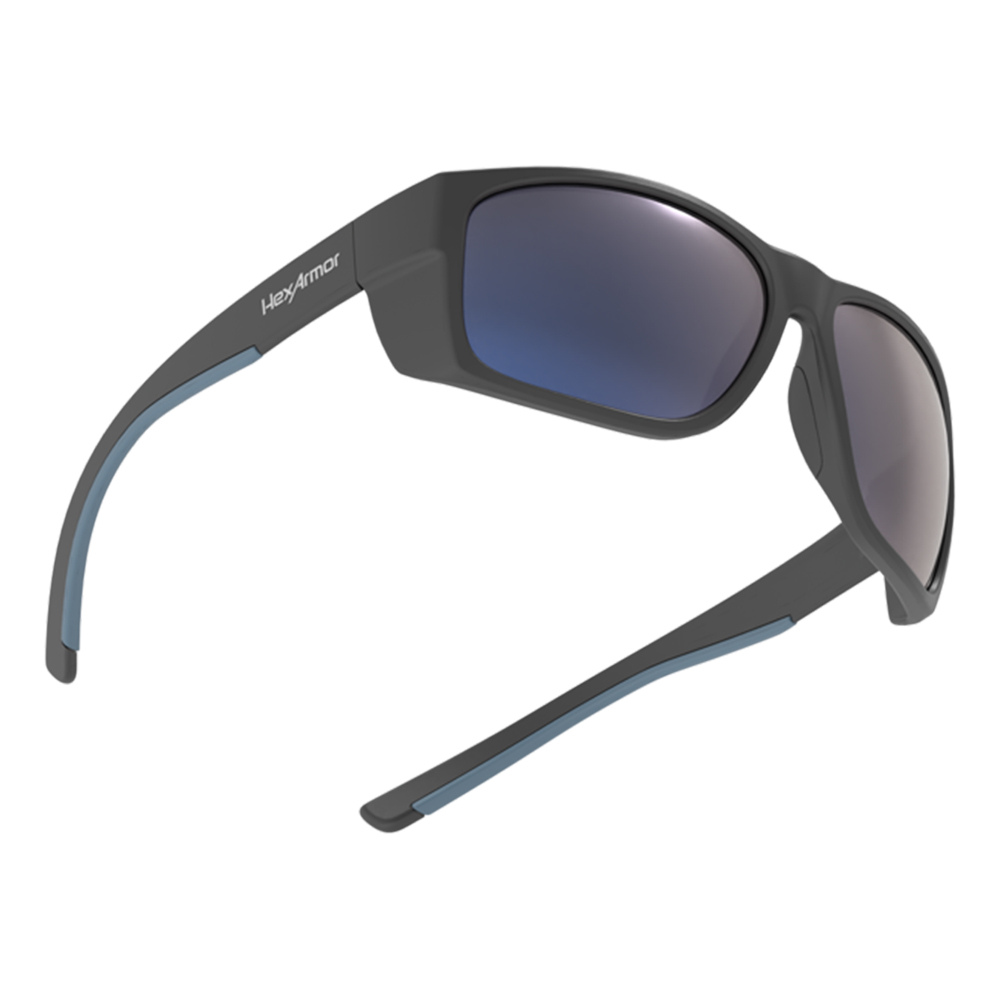 HexArmor 13-13004-15 VuForce Blue Mirror Anti-Scratch Safety Glasses