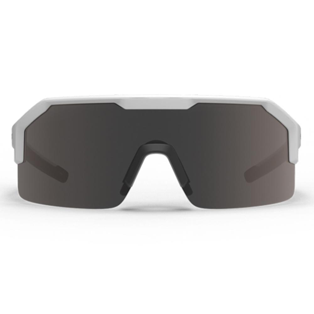 HexArmor 13-11006-15 Shockwave Black and White Gray Polarized Lens Anti-Scratch Lifestyle Safety Glasses