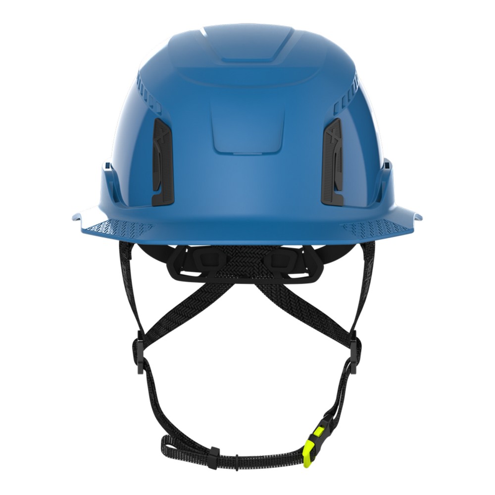 HexArmor 16-30002 Ceros XT400 Type II Full Brim Safety Helmet, Blue