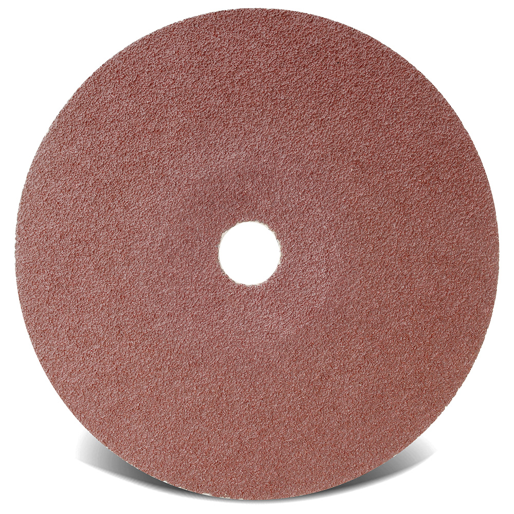 CGW 48020 5" Dia x 7/8" 16-Grit Aluminum Oxide Brown Fiber Disc