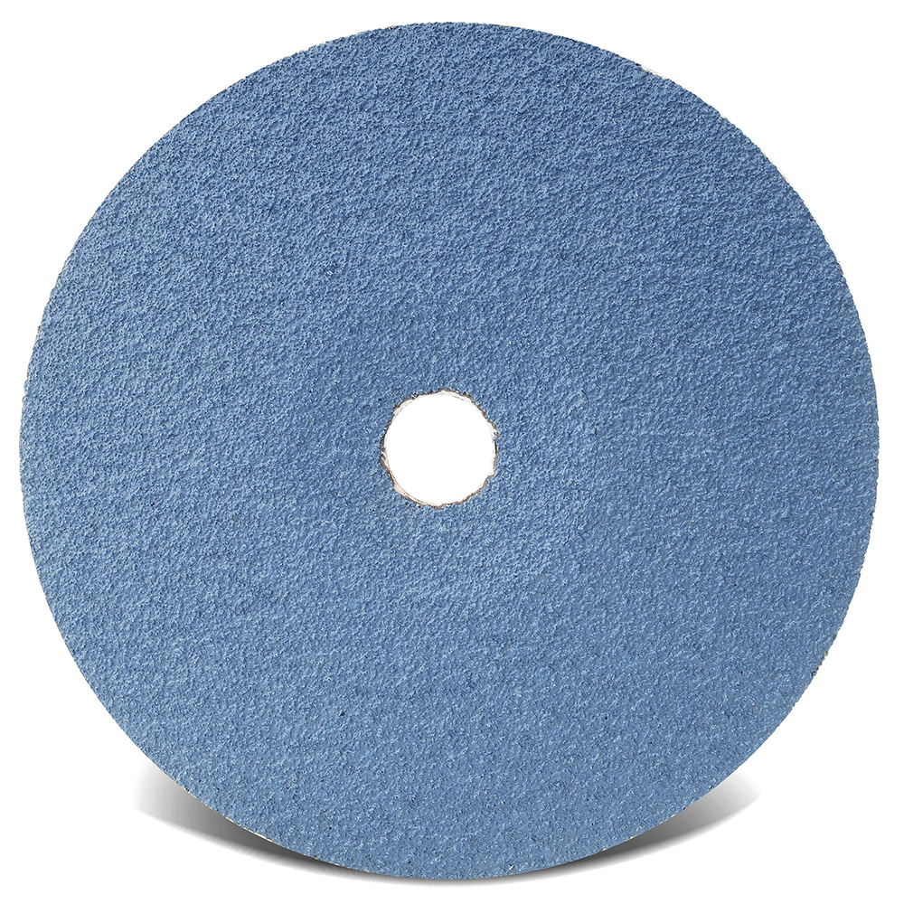 CGW 48121 7" Dia x 7/8" 24-Grit Zirconia Blue Fiber Disc