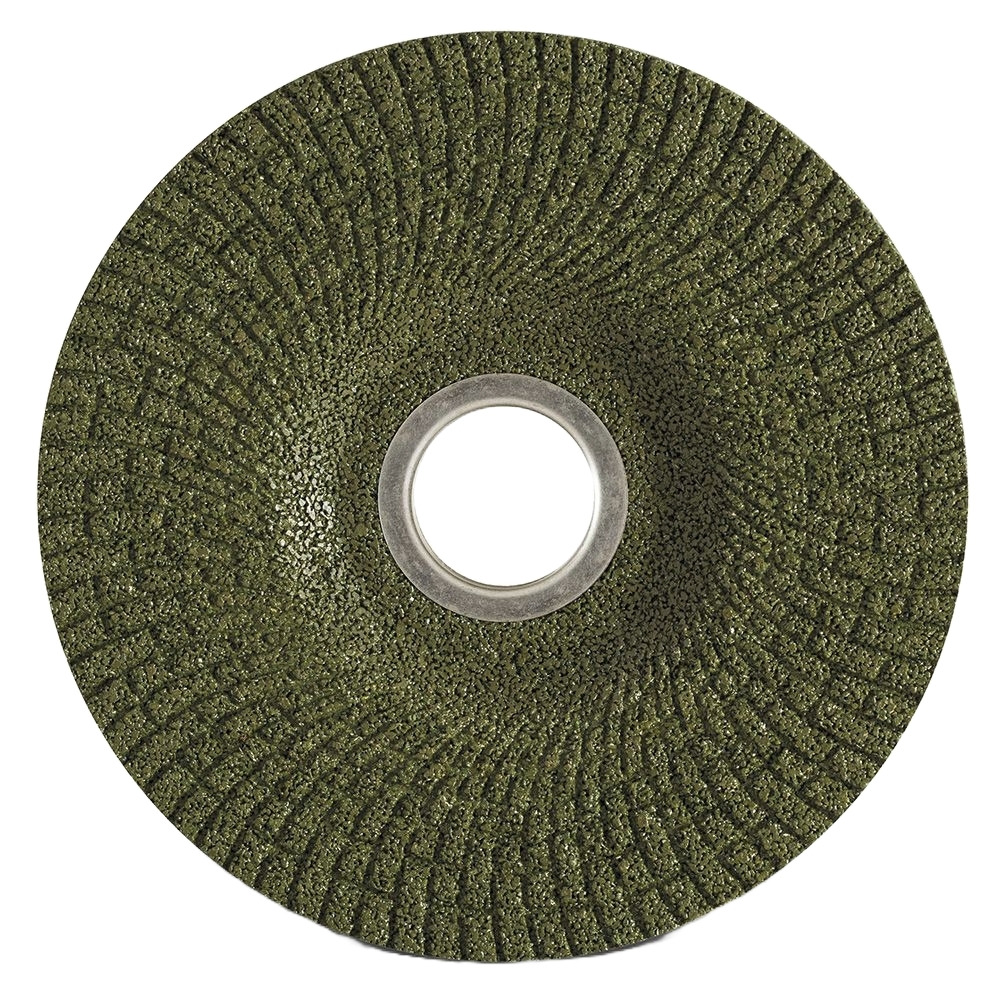 CGW 49543 4-1/2" X 5/32" X 7/8" ZA36 Type 27 36-Grit Zirconia Green Grinding Wheel