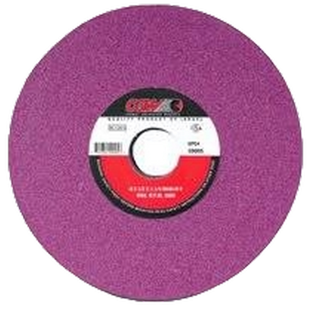 CGW 59012 10" X 1" X 3" T1 RA-46J/K 46-Grit Ruby Aluminum Oxide Surface Grinding Wheel