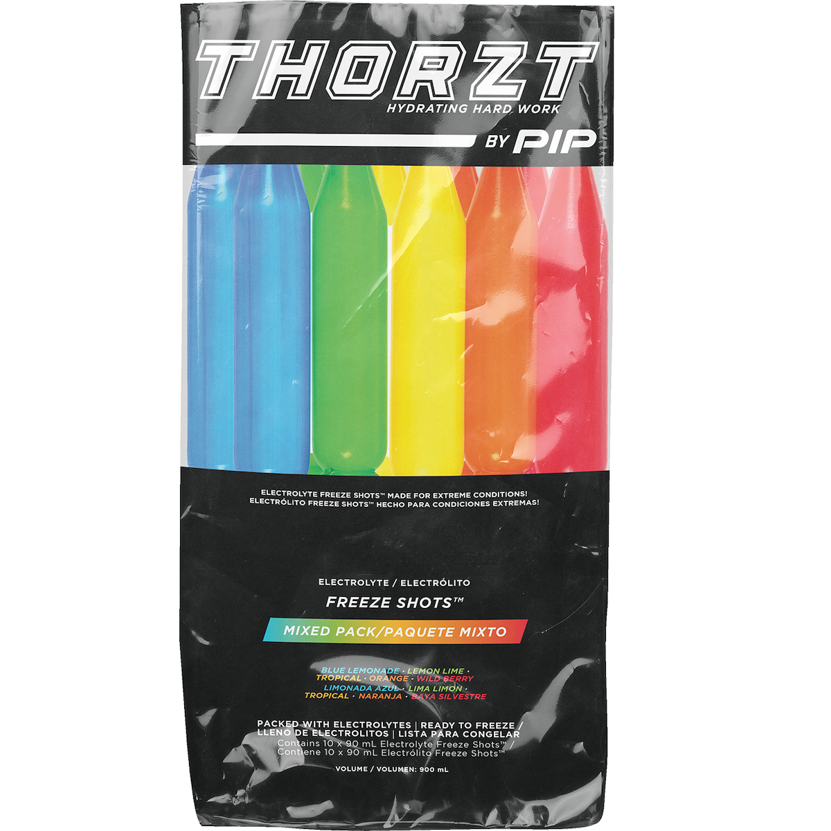 PIP ICEMIX-SF THORZT Sugar Free Electrolyte Freeze Shots - Mixed Flavor Pack