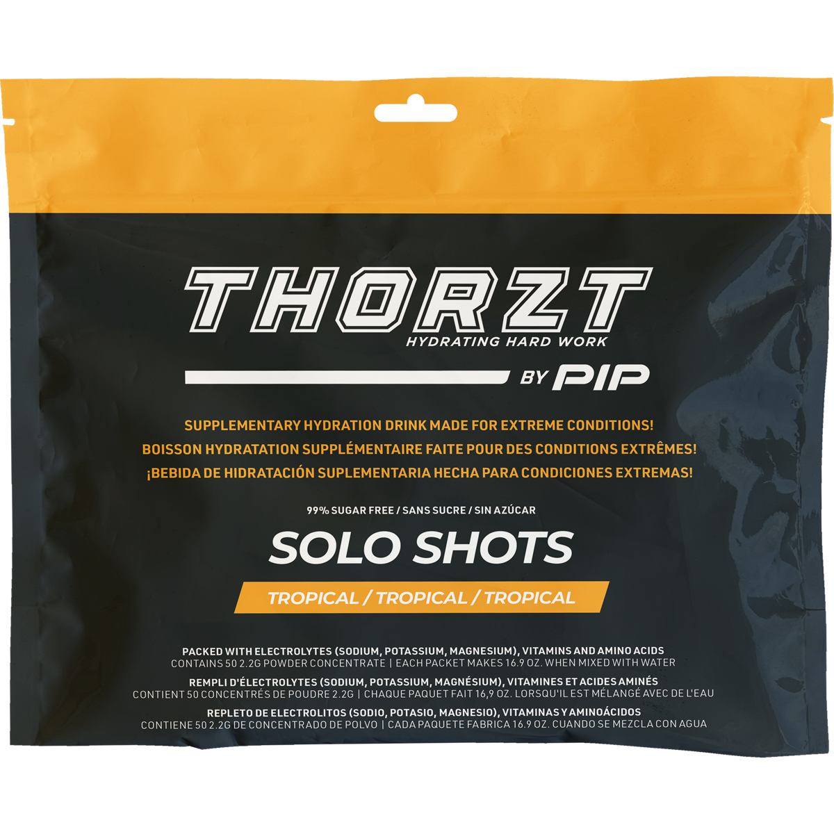 PIP SSSFTR THORZT Sugar Free Solo Shots - Tropical