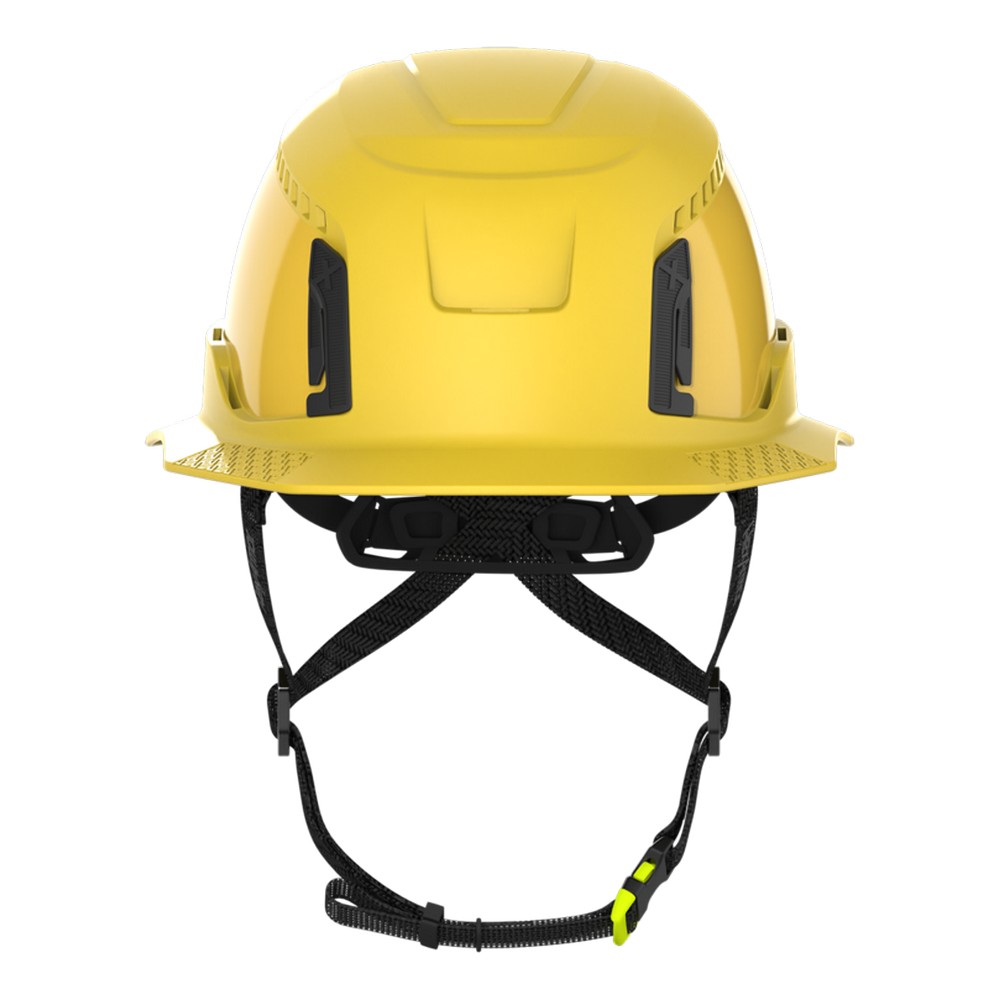 HexArmor 16-30003M Ceros XT400 Type II Full Brim Safety Helmet with MIPS, Yellow