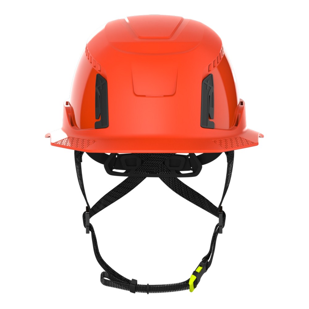 HexArmor 16-30005M Ceros XT400 Type II Full Brim Safety Helmet with MIPS, Orange