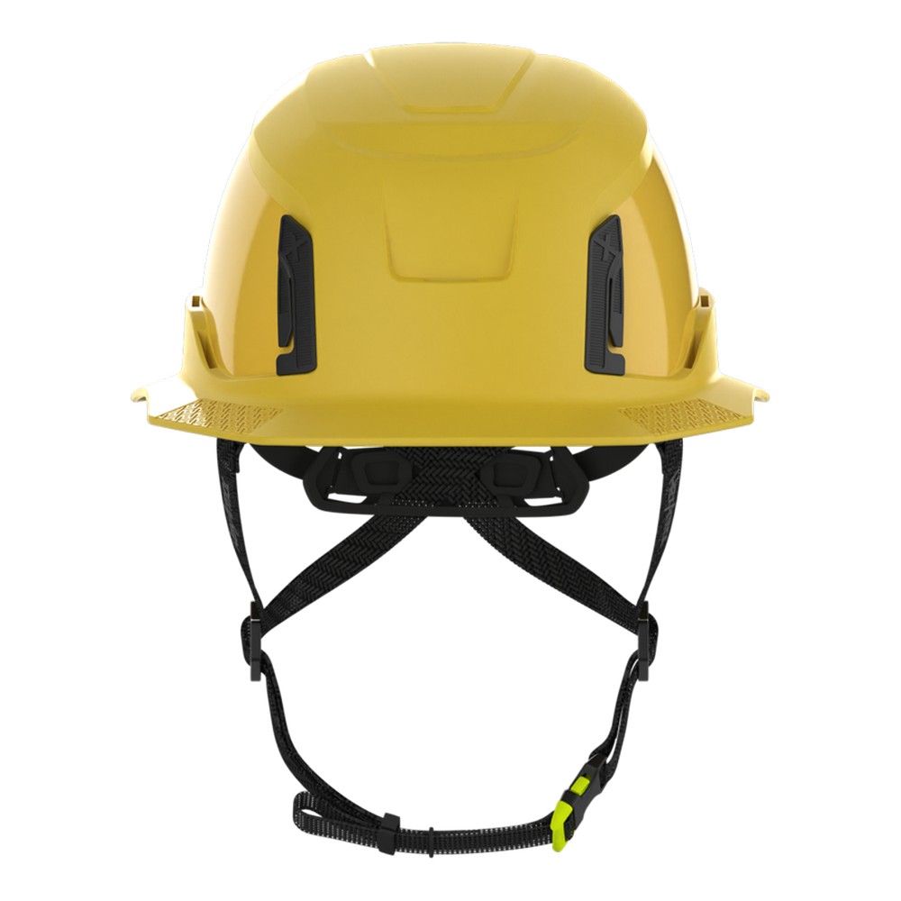 HexArmor 16-31003M Ceros XT400E Type II Full Brim Safety Helmet, Class E, Yellow with MIPS