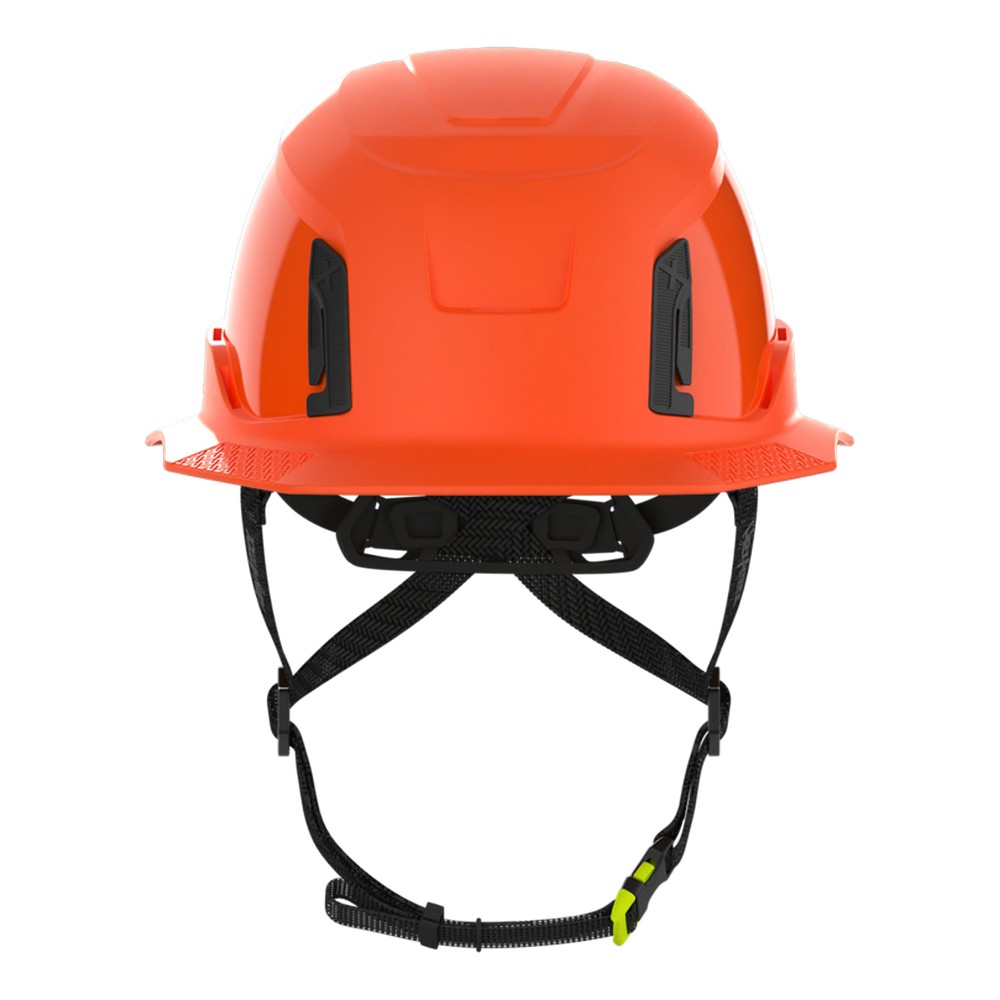 HexArmor 16-31009M Ceros XT400E Type II Full Brim Safety Helmet, Class E, Hi-Vis Orange with MIPS