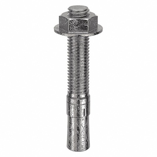 World Wide Material Handling BCRH75425WA Floor Wedge Anchors 3/4" x 4 1/2"