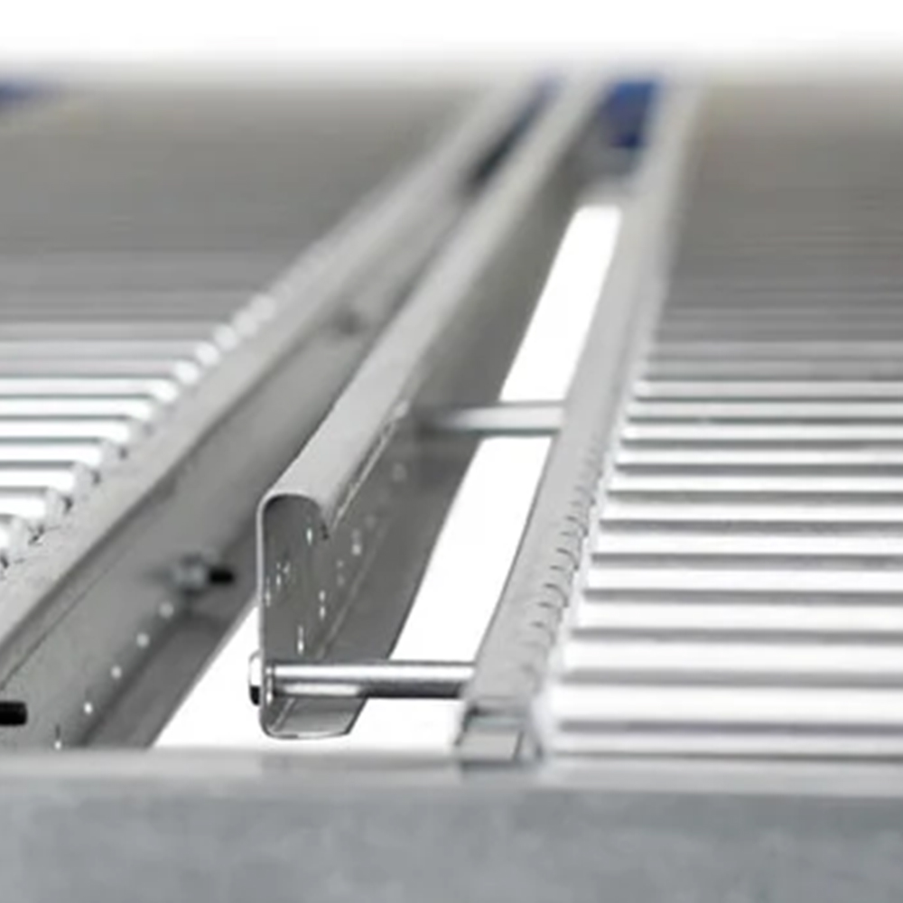 UNEX 98GR2X45 Span Track Guard Rail X 45"-1-1/4" Spacers