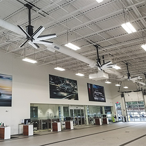 Humongous Fan HF800 8 Blade Fan & VFD Controller 8 Foot Diameter