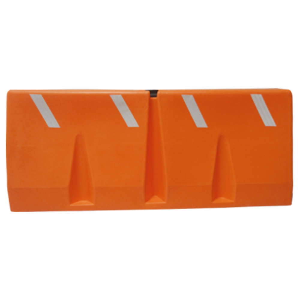 DPI TB-5 Plastic Traffic Barrier, 62X24, Orange