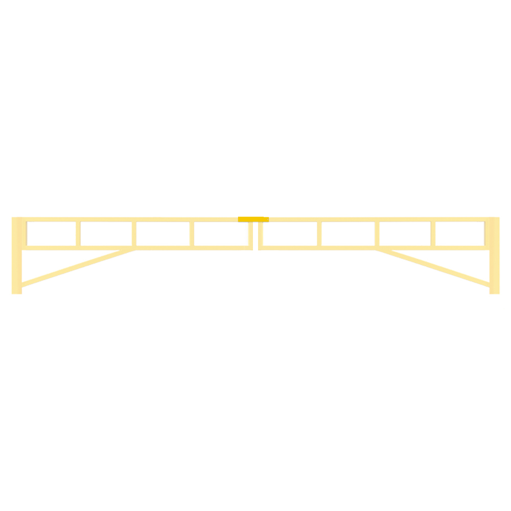 Savety Yellow SYP-DWGR-LATCH Latch For Rotating Dock/Driveway Gate