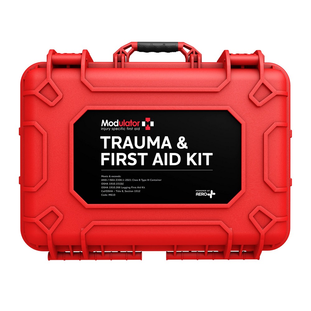 Aero Healthcare M610 Modulator Trauma Kit - Rugged Hard Case